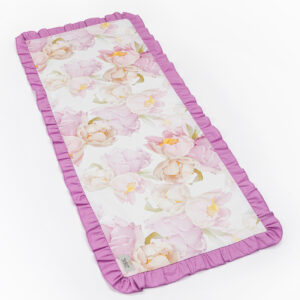 MAİSON ALİSA ŞAKAYIK DESENLİ LİLA FIRFIRLI RUNNER