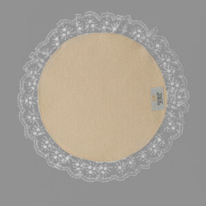 MAİSON ALİSA 2 ADET DANTELLİ BEJ KETEN SUPLA